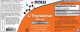 Triptofan 500 mg - 60 capsule