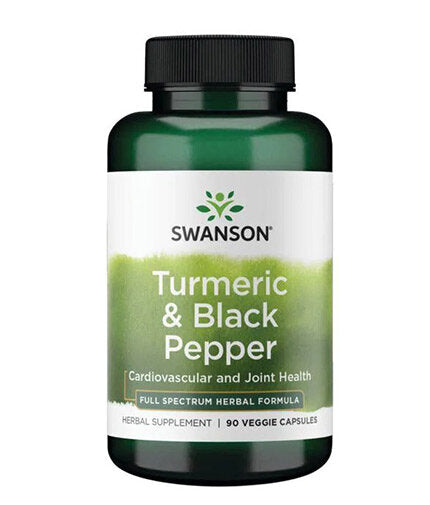 Turmeric și piper negru - 90 capsule