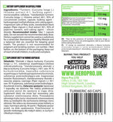 Turmeric Curcumin 550 mg | cu piper negru - 60 capsule