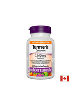 Turmeric Curcumin 600 mg x 60 capsule Webber Naturals