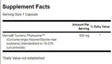 Turmeric Phytosome cu Meriva 500 mg - 60 capsule