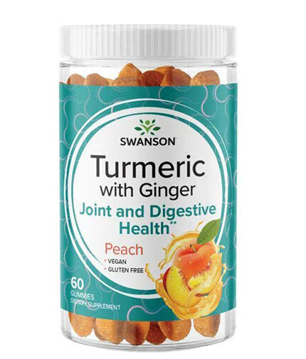 Turmeric cu gume de ghimbir | Mango - 60 de tablete masticabile