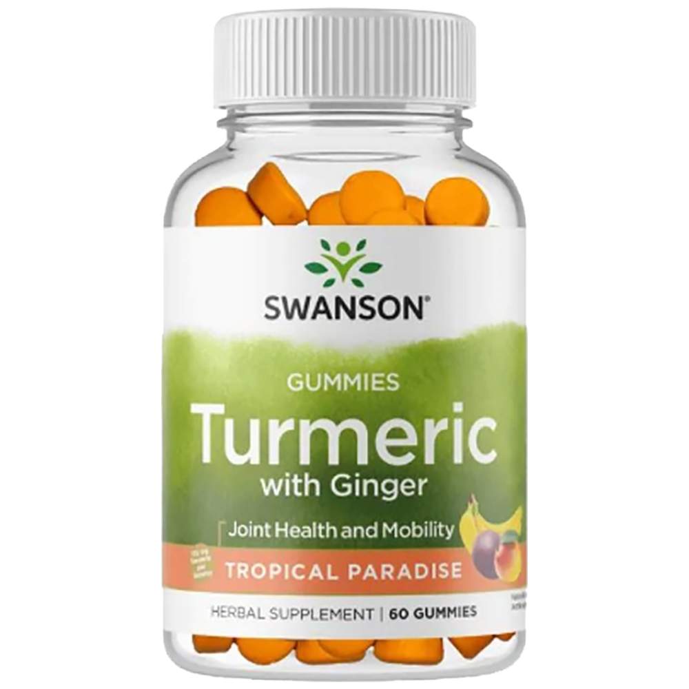 Turmeric cu Gummii de Ghimbir - Tropical Paradise 60 de gumii
