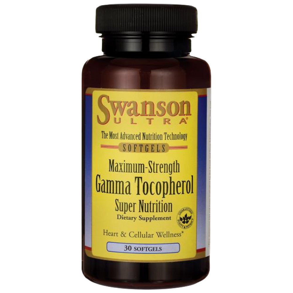 Gamma Tocoferol cu ​​rezistență maximă 30 capsule de gel