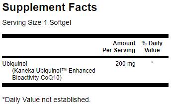 Ubiquinol - Rezistență maximă 30 capsule de gel