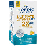 Ultimate Omega 2X Mini 1120mg | Cu Vitamina D3 - 60 capsule de gel