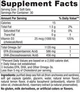 Ultimate Omega 2X Mini 1120mg | Cu Vitamina D3 - 60 capsule de gel