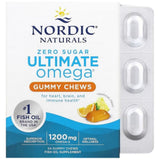 Ultimate Omega Gummy Chews 1200 mg - 54 de gumii