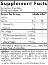Ultimate Omega Junior 680 mg - 90 capsule de gel
