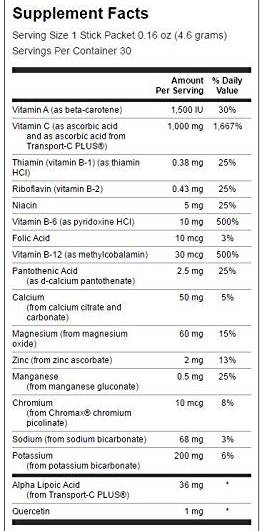 Ultra 1.000 mg Energy C cu electroliți 30 pachete