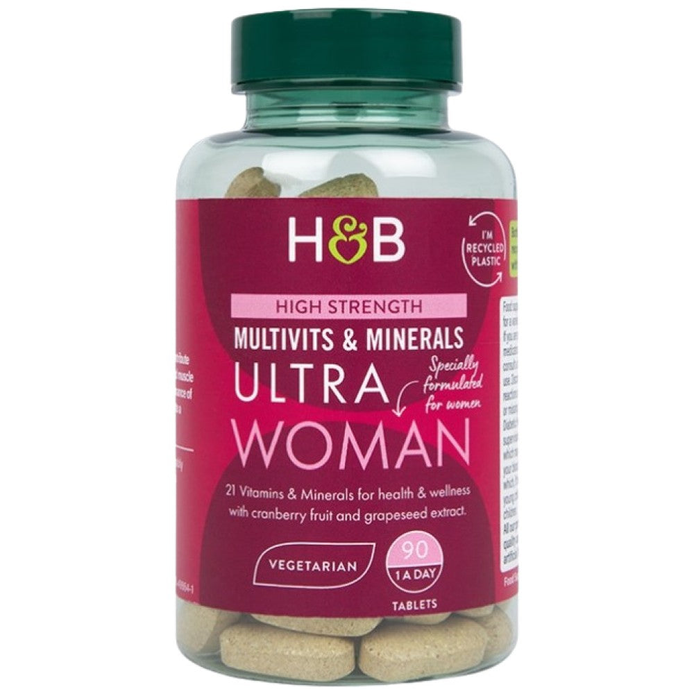 Ultra Femeie | Multivits și minerale - 90 de tablete