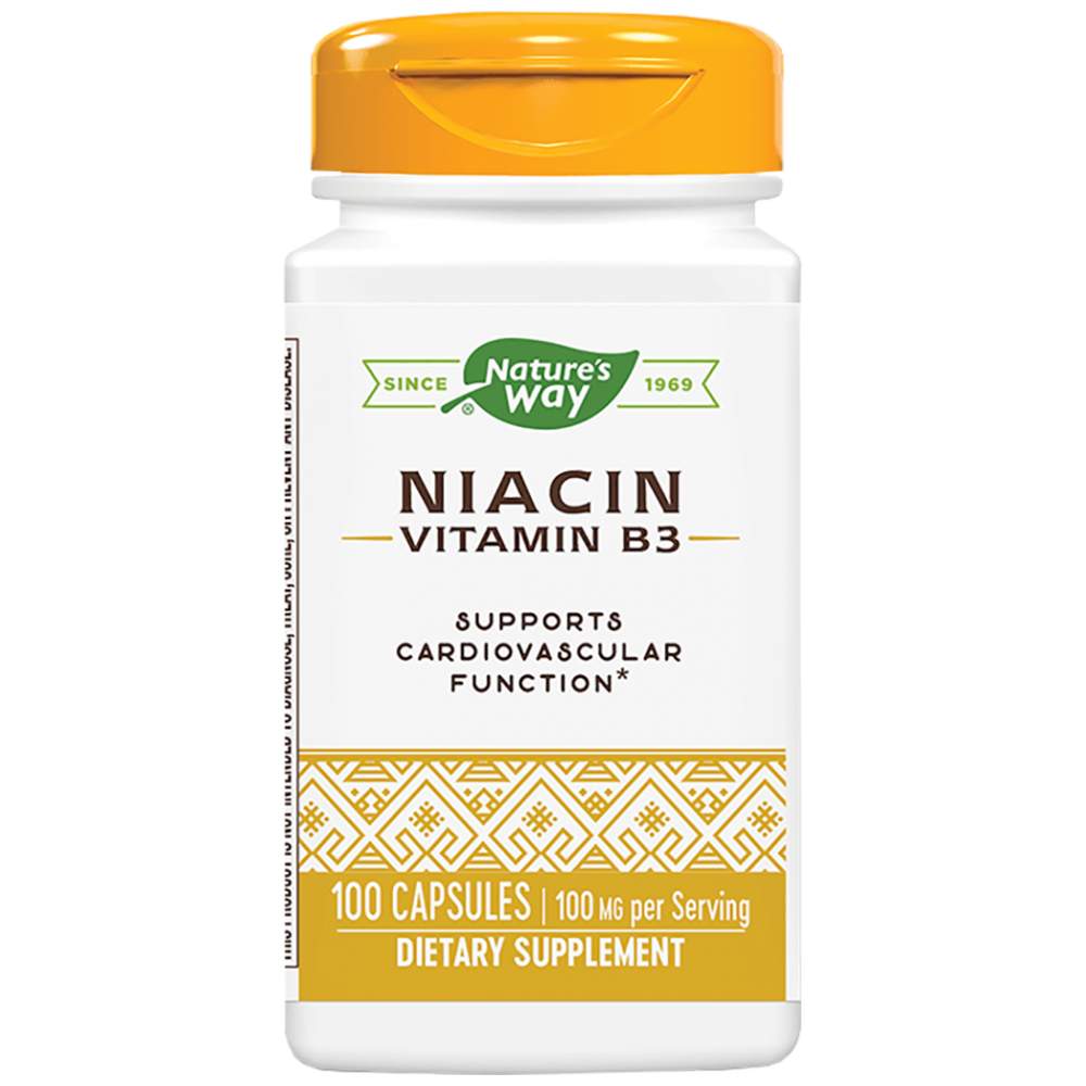 Niacină 100 mg - 100 capsule