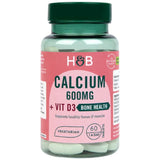 Calciu 600 mg + Vitamina D - 60 Tablete