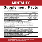 Mentalitate | Energy and Focus Nootropic 60 capsule