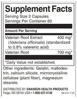 Extract de rădăcină de valeriană 400 mg - 120 capsule
