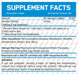 Sulfat de vanadil 10 mg / 100 comprimate