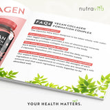 Complex vegan de formare a colagenului 180 Vcaps. Nutravita