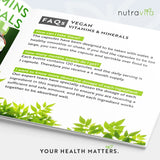 Vegan Essential Multivitamin /120 capsule, 120 zile/ Nutravita