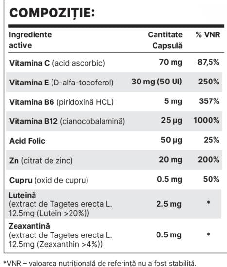 Vireta | Optimal Vision - 120 capsule