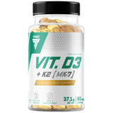 Vit. D3 + K2 (MK-7) | Vitamina D și Vitamina K2 Formula 60 capsule