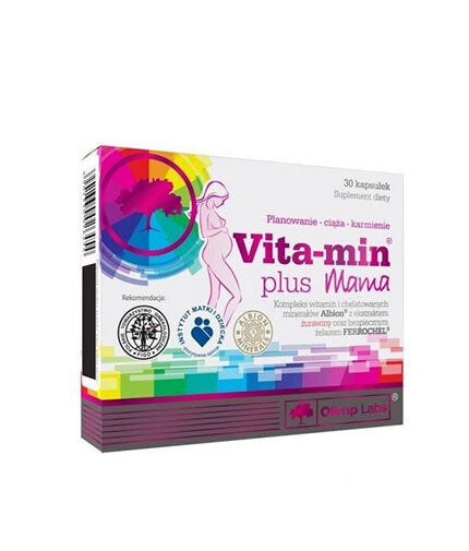 Vita-Min Plus Mama 30 Caps. OLIMP