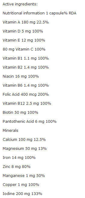 Vita-Min Plus Mama 30 Caps. OLIMP