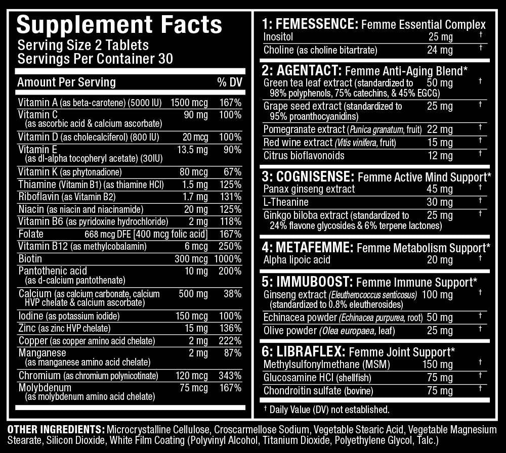 Vitaform / Multi-Vitamin Premium pentru femei - 60 tablete