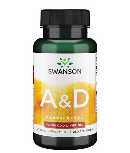 Vitamina A &amp; D - 250 capsule de gel