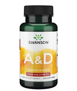 Vitamina A &amp; D - 250 capsule de gel