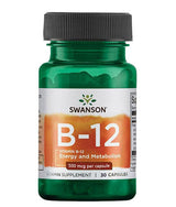 Vitamina B-12 500 mcg. / 30 Caps - 0