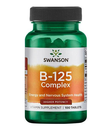 Complex de vitamina B-125 / 100 comprimate. - 0