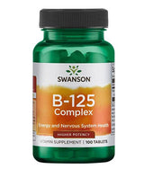 Complex de vitamina B-125 / 100 comprimate. - 0