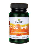 Vitamina B-2 / Riboflavină 100 mg - 100 capsule