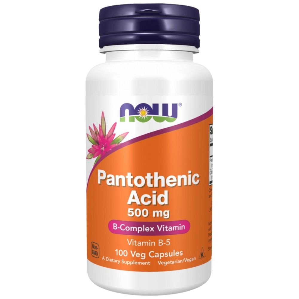 Vitamina B-5 / Acid pantotenic 500 mg - 100 capsule