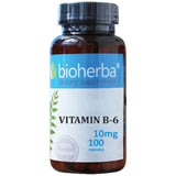 Vitamina B-6 10 mg | Piridoxina - 100 capsule