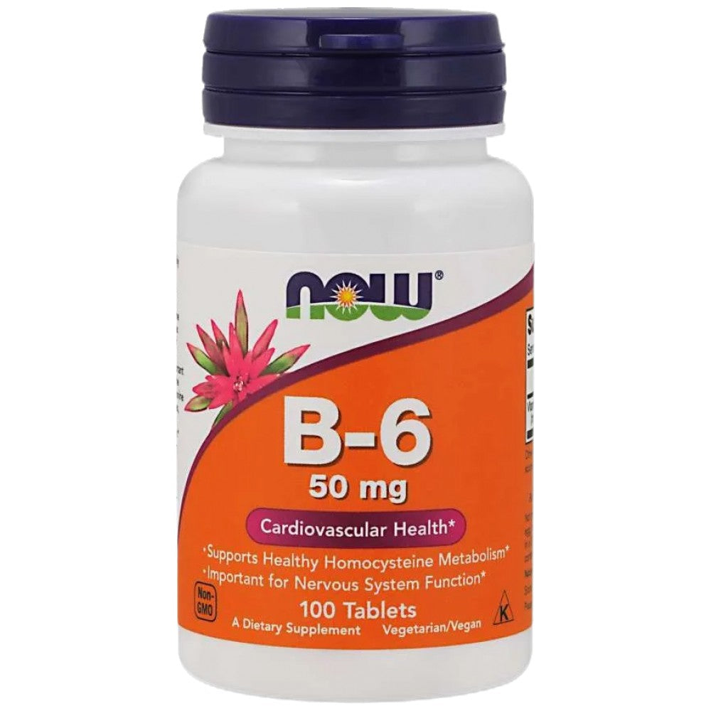 Vitamina B-6 / Piridoxina 50 mg - 100 tablete