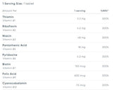 Complex de vitamina B - 120 tablete