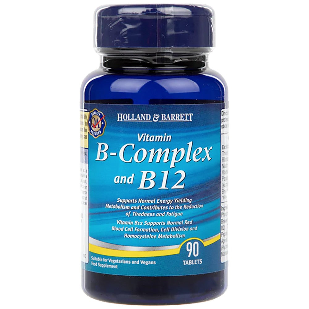 Vitamina B-Complex și B12 90 tablete