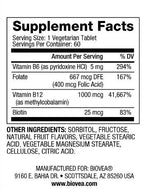 Vitamina B12 1000 metilcobalamină dizolvare rapidă / 100 comprimate - 0