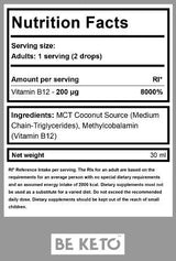Vitamina B12 în picături | ca metilcobalamină - 30 ml