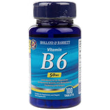 Vitamina B6 / Piridoxina 50 mg - 100 tablete