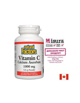 Vitamina C 1000 mg Ascorbat de calciu - 125 grame