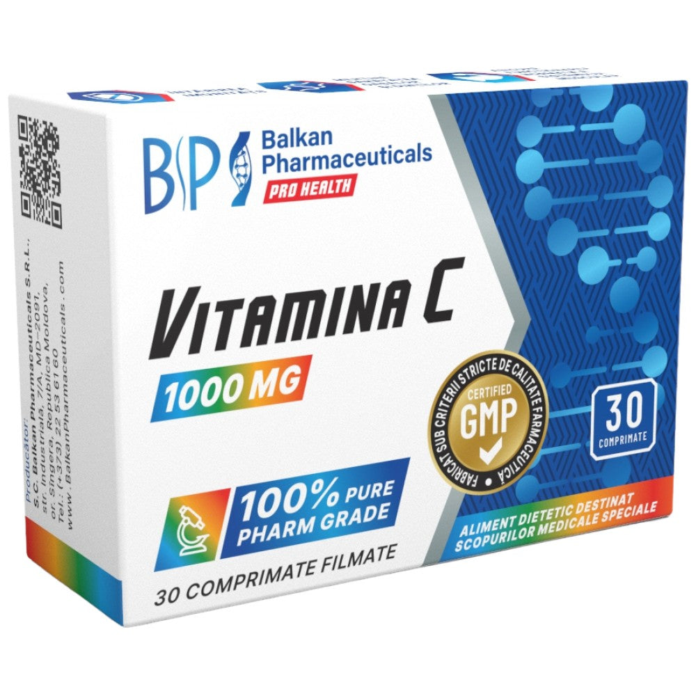 Vitamina C 1000 mg - 30 tablete