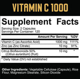 Vitamina C 1000 | cu Zinc &amp; Bioflavonoide Citrice - 240 capsule