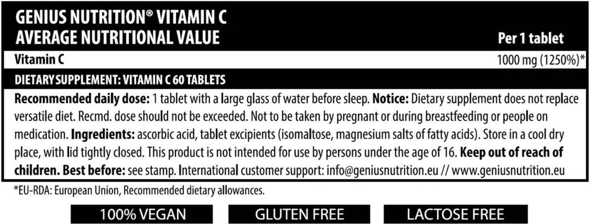 Vitamina C - 60 de tablete