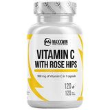 Vitamina C 900 mg | cu macese - 120 capsule