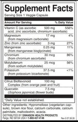 Complex de vitamina C cu bioflavonoide - 60 capsule