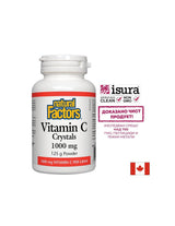 Vitamina C 1000 mg Cristale - 125 grame