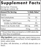 Gumii cu vitamina C 250 mg - 120 gumii