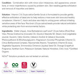 Vitamina C & Oryza Sativa Scrub blând | Paraben Free - 118 ml